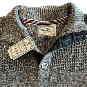 NEW Flag & Anthem Mens Brown Sweater